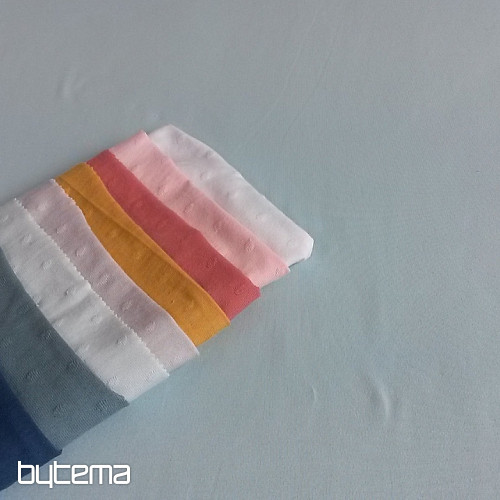TEINTURE mentol bombažna pletenina