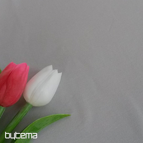 Bombažna pletenina TEINTURE st. siva