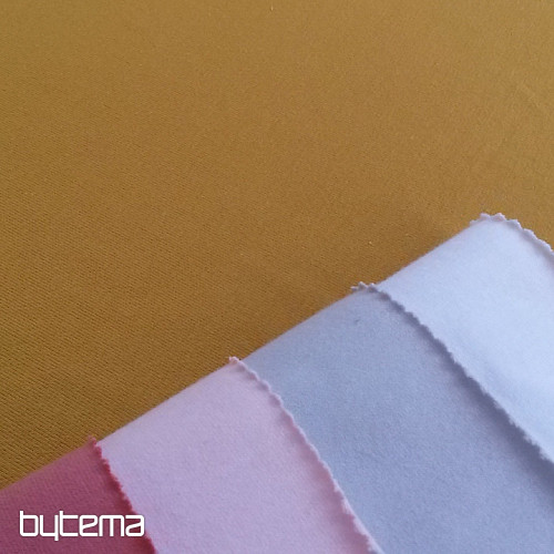 Bombažna pletenina TEINTURE gorčica