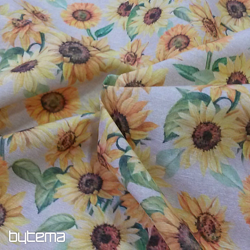 Dekorativna tkanina SUNFLOWER ROSANS