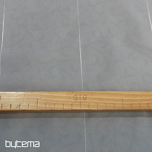 Luksuzna zavesa GERSTER 11700 črtasta bela