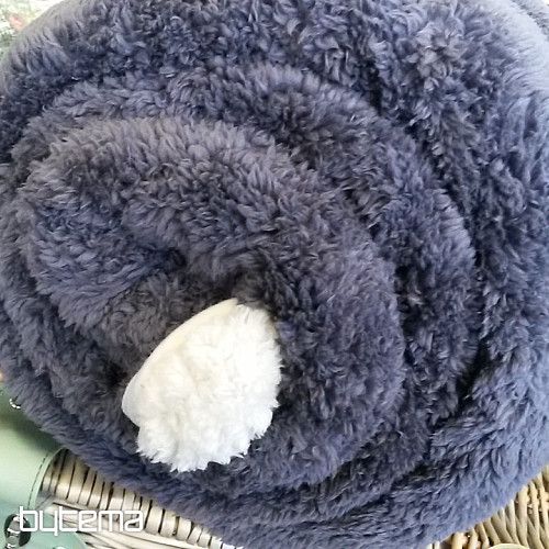 Odeja Sheep-antracit/temno siva/krem
