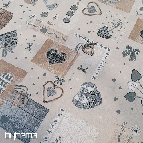Dekorativna tkanina TM PATCHWORK bež