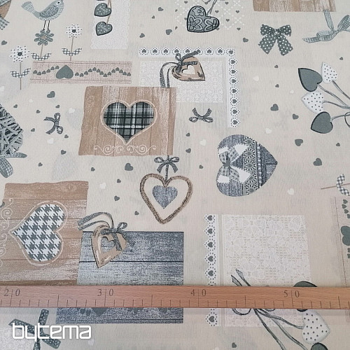 Dekorativna tkanina TM PATCHWORK bež