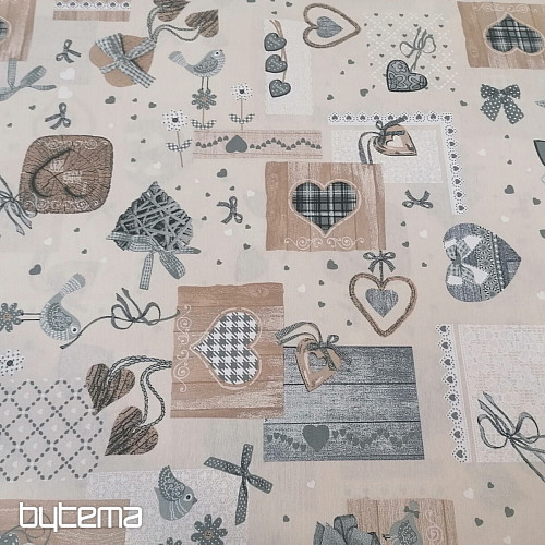 Dekorativna tkanina TM PATCHWORK bež