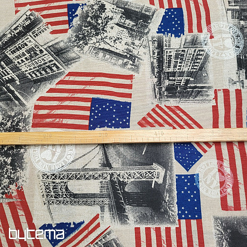 Dekorativna tkanina AMERIKA