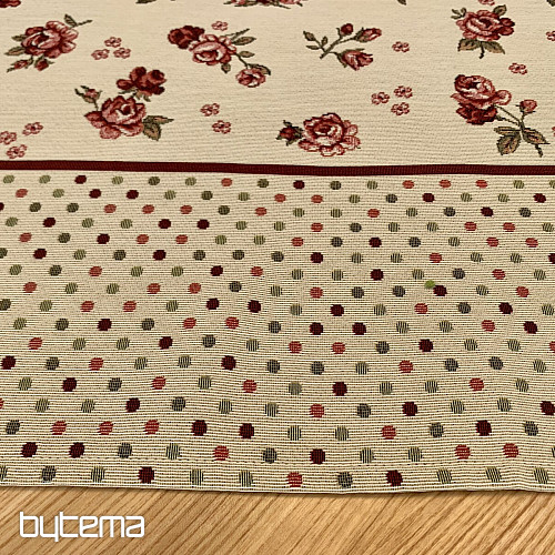 Tapiserija prt in šal ROSE