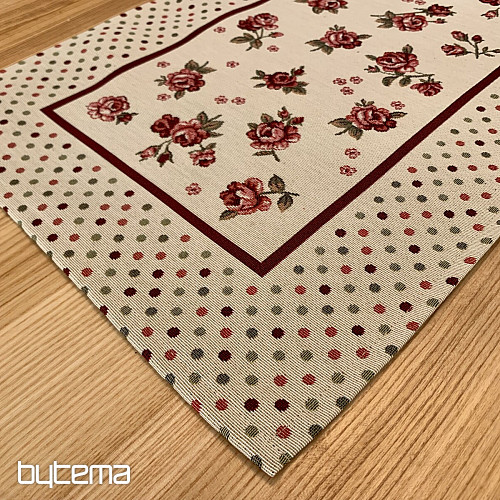Tapiserija prt in šal ROSE