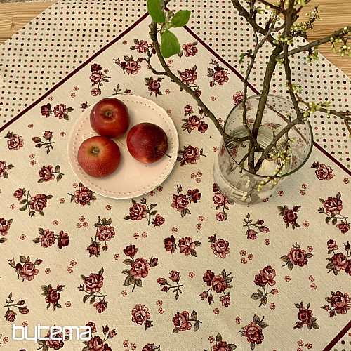 Tapiserija prt in šal ROSE