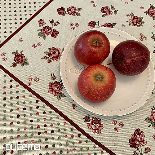 Tapiserija prt in šal ROSE