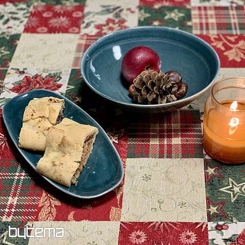 Božični tapiserijski prt in šal HOLLY