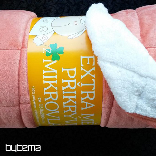 odeja iz mikrovlaken EXTRA SOFT SHEEP lososov šiv