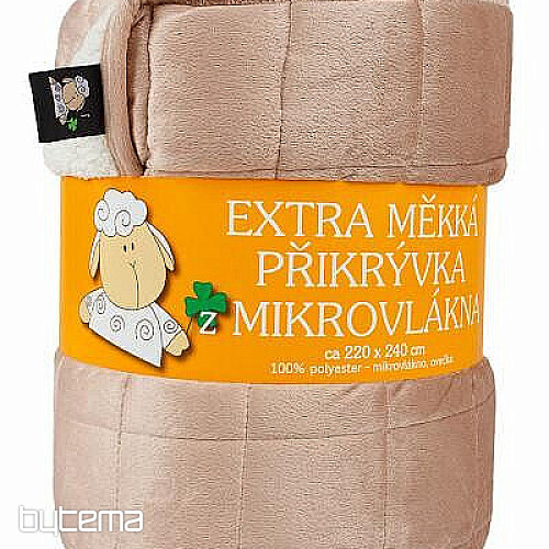 Odeja iz mikrovlaken EXTRA SOFT SHEEP šiv HALLOW