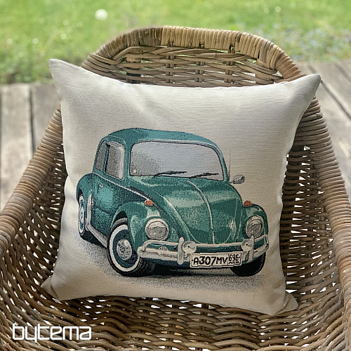 Tapiserija prevleka za blazino VW BEETLE TURKIZNA
