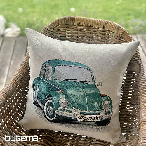 Tapiserija prevleka za blazino VW BEETLE TURKIZNA