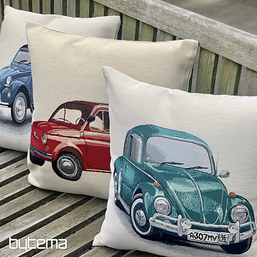 Tapiserija prevleka za blazino VW BEETLE TURKIZNA