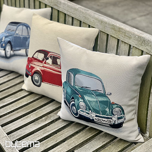Tapiserija prevleka za blazino VW BEETLE TURKIZNA