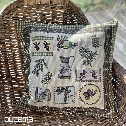Goblen prevleka za blazino OLIVE