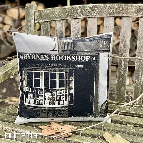 Tapiserija prevleka za blazino BOOKSHOP
