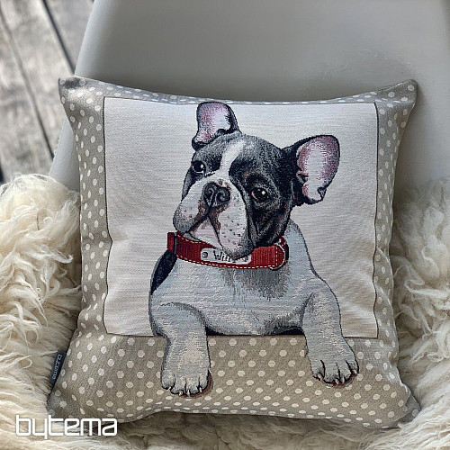 Tapiserija prevleka za blazino FRENCH BULLDOG