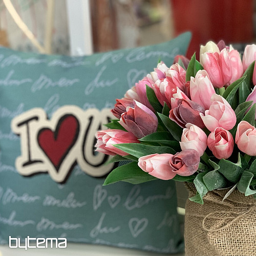 Prevleka za blazino gobelin I LOVE YOU