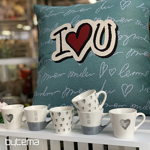 Prevleka za blazino gobelin I LOVE YOU