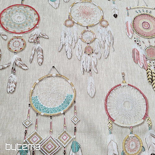 Dekorativna tkanina DREAMCATCHER lan