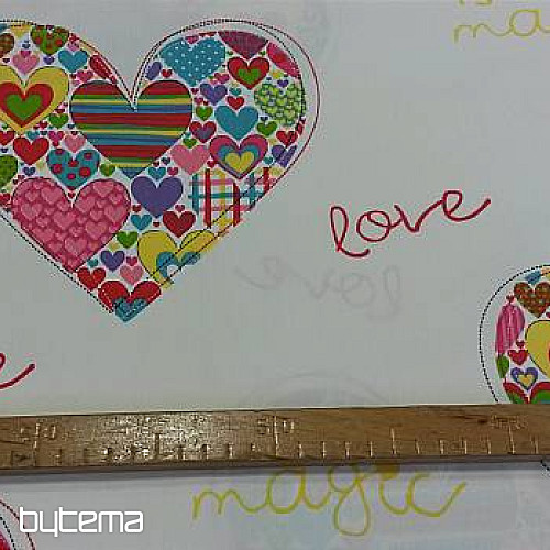 Dekorativna tkanina LOVE