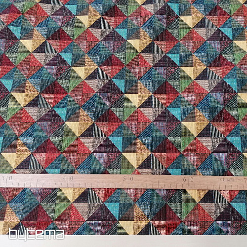 Dekorativna tkanina RUBIK MULTICOLOR