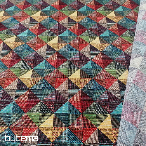 Dekorativna tkanina RUBIK MULTICOLOR