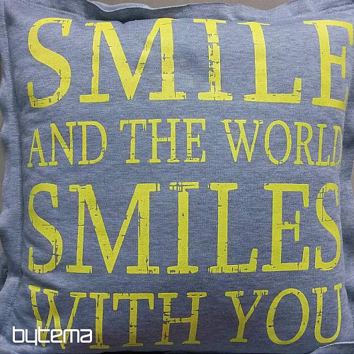 Prevleka za vzglavnik SMILE roza