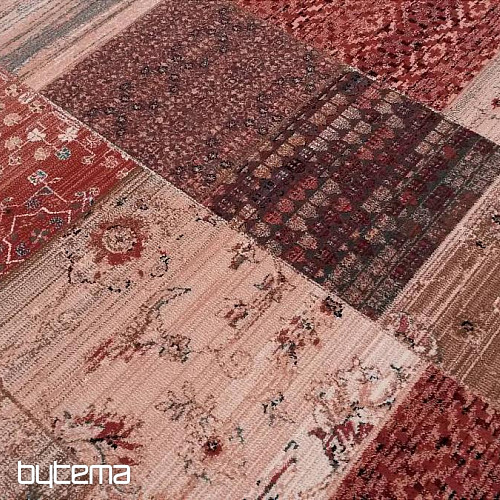 Luksuzne volnene preproge KASHQAI PATCHWORK krem