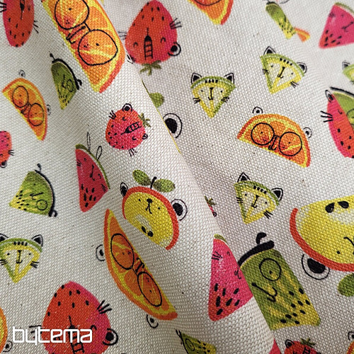 Dekorativna tkanina FRUIT digitalni tisk