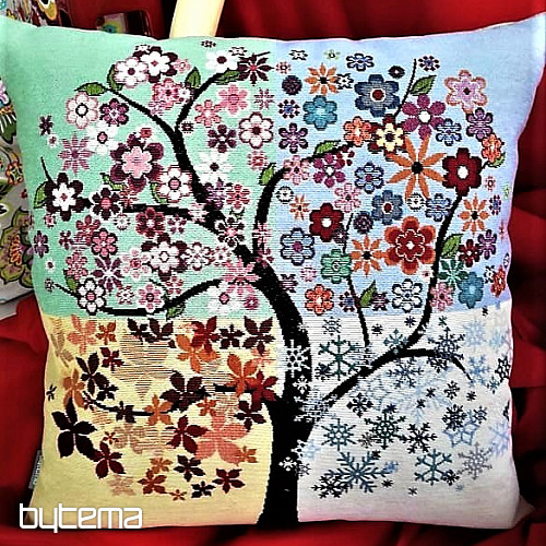 Prevleka za blazino iz tapiserije TREE 4 SEASONS