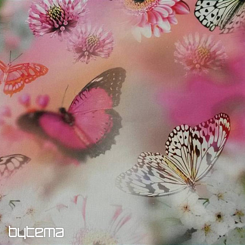 Okrasna blazina METULJI 3D
