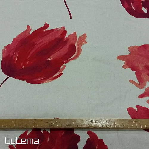 Dekorativna tkanina IZALINE rouge