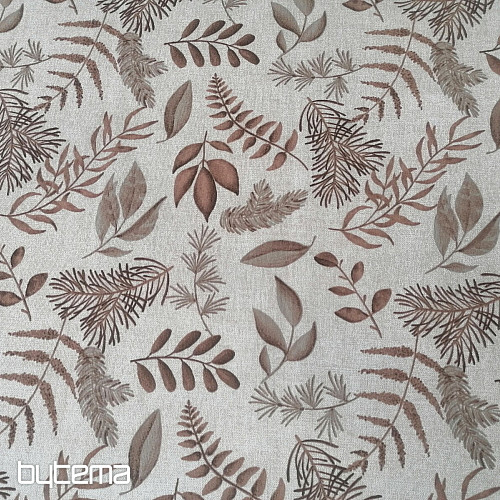 Dekorativna tkanina FERN BROWN