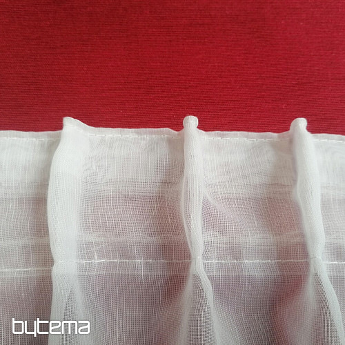 Širok trak za zavese 8 cm, 1:1,5