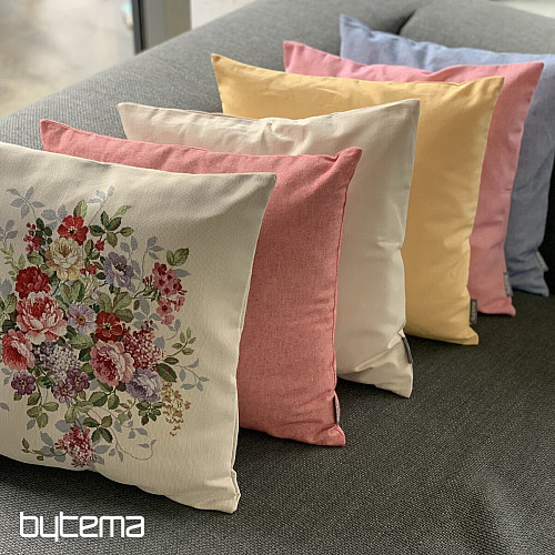 Okrasna prevleka za blazino PASTELNO RUMENA