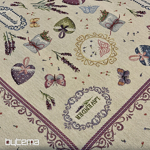 Tapiserijski prt 100 x 100 Lavanda sanje