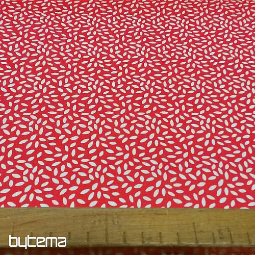 Bombažna tkanina STILI rouge rdeča