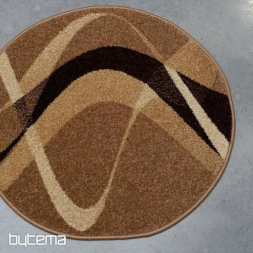 Okrogla preproga BROWN BEIGE