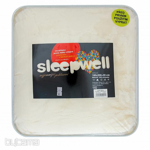 Mikro flanelasta ponjava SLEEP WELL MOON GLITTER