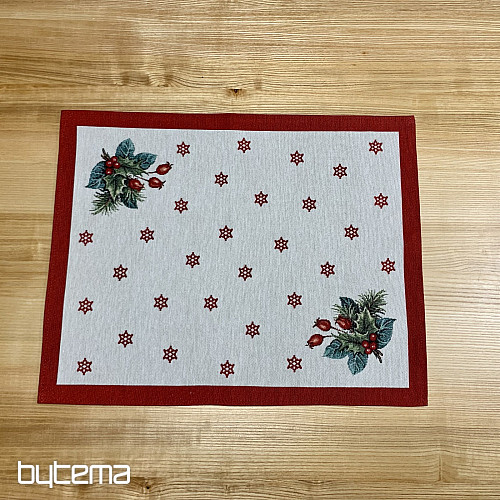 Gobelin prt in šal BOŽIČNA SVEČKA