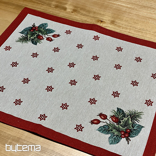 Gobelin prt in šal BOŽIČNA SVEČKA