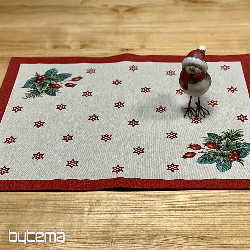 Gobelin prt in šal BOŽIČNA SVEČKA