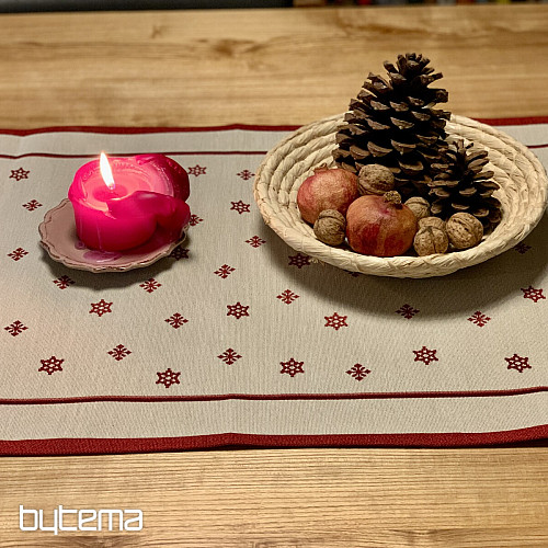 Gobelin prt in šal BOŽIČNA SVEČKA