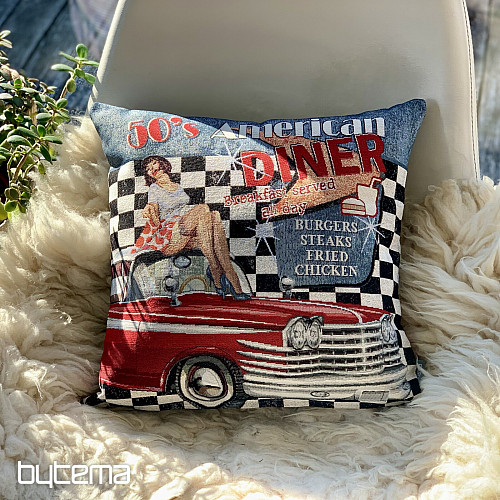 Prevleka za vzglavnik iz tapiserije AMERICAN DINER