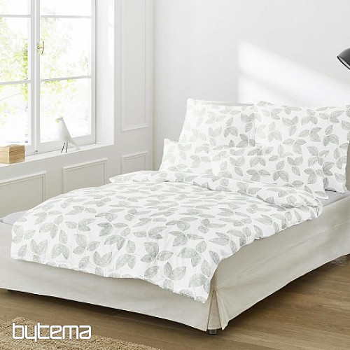 posteljnina Irisette BIO BOMBAŽ saten LEAF 8744-3