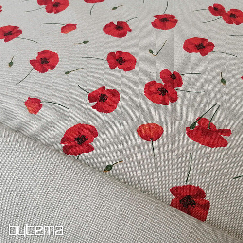 Mak dekorativno blago POPPY